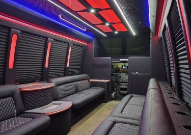 22-Passenger Limo Party Bus Photo