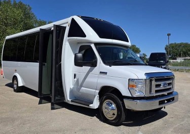 22-Passenger Limo Party Bus Photo