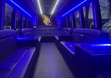 32-Passenger Limo Party Bus Photo
